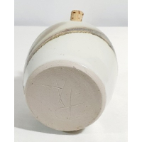 Keramiek olielampje, gesigneerd